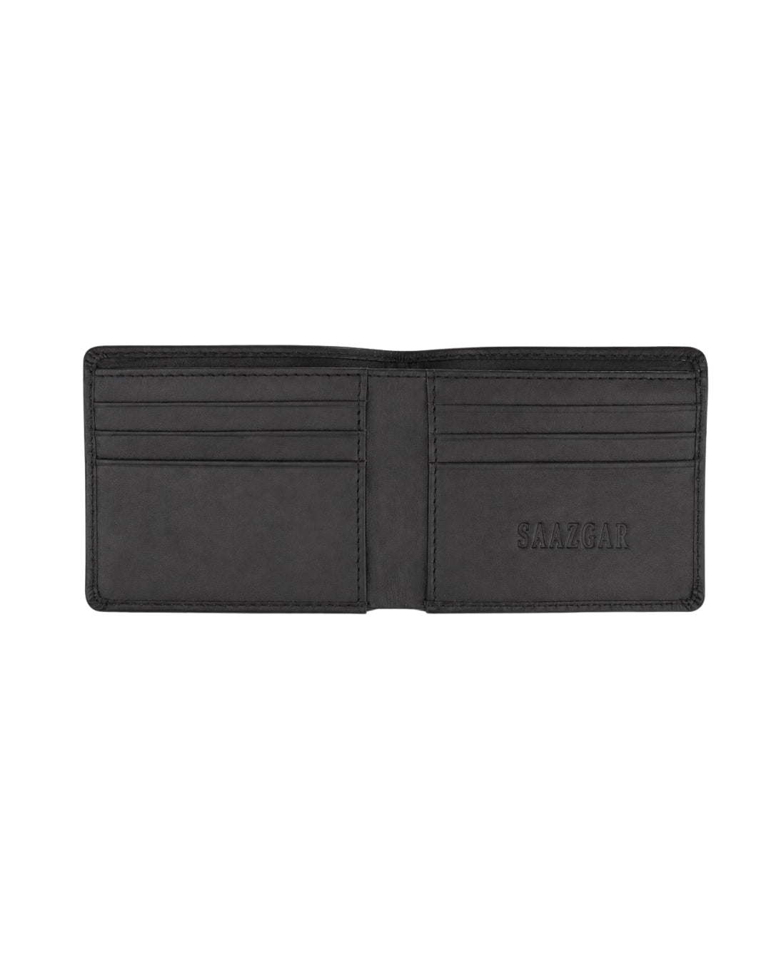 Nomad - Black Leather Bi-Fold Wallet